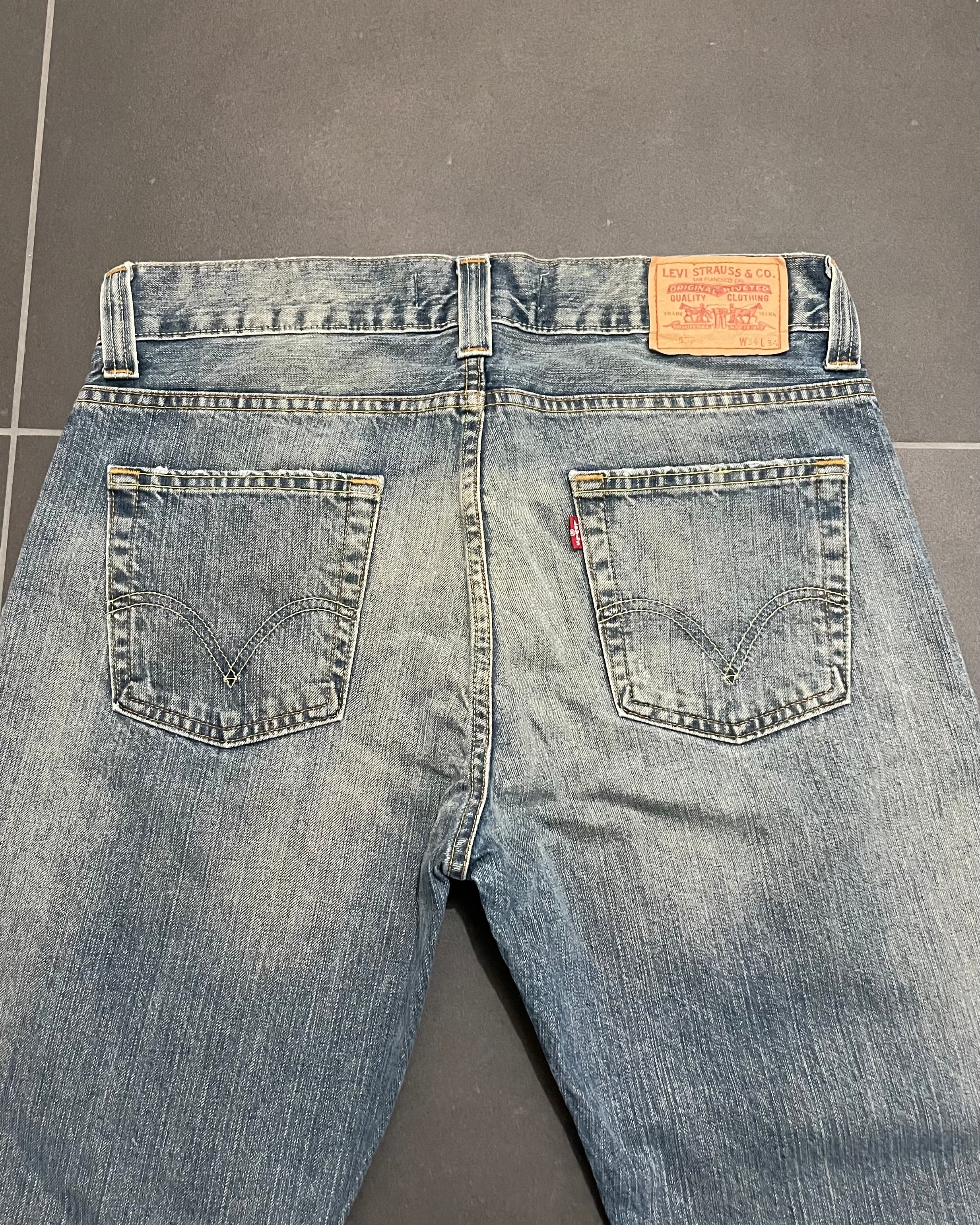 Levi's 506 Straight Jeans - Size W34 L34
