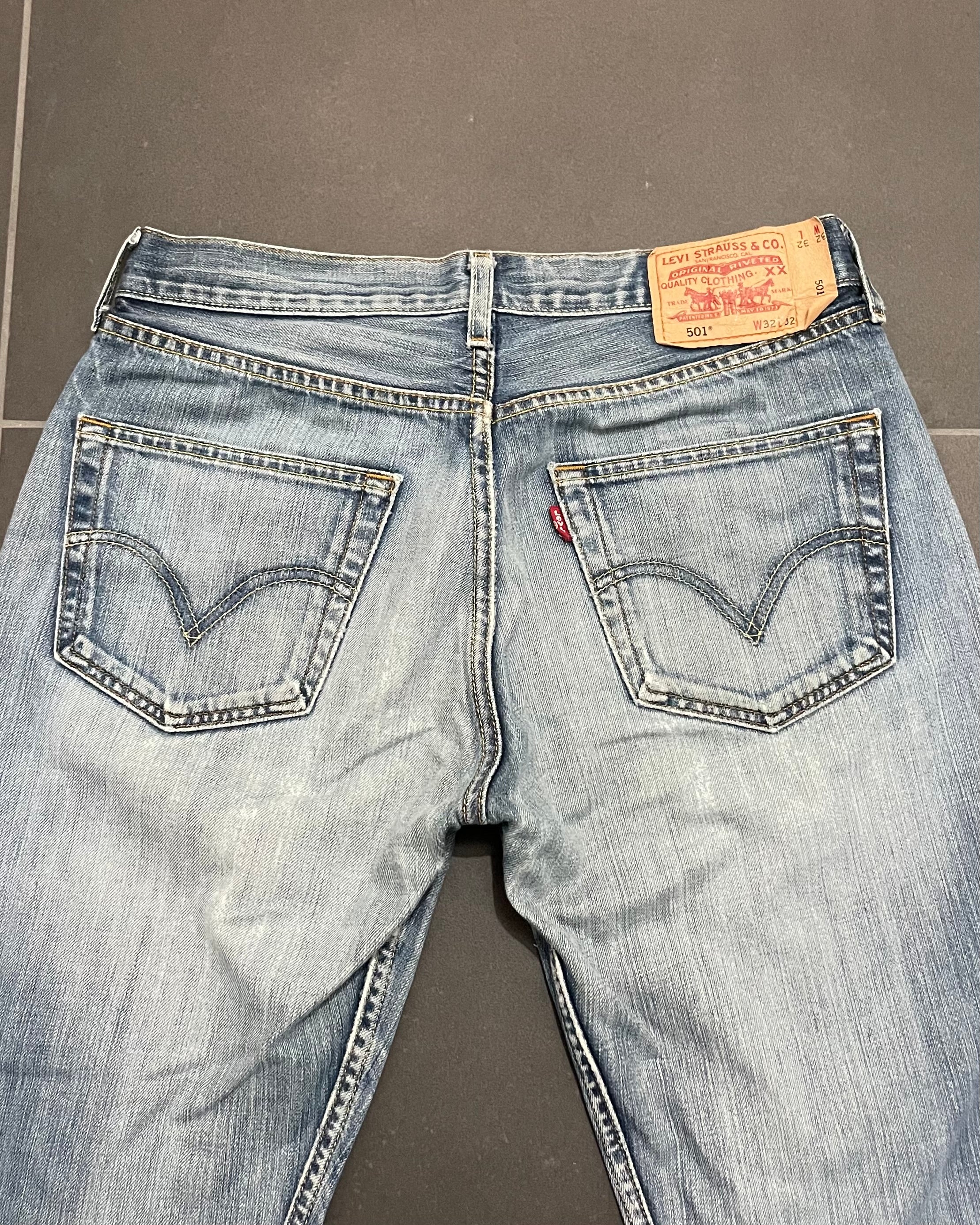 Levi's 501 Straight Jeans - Size W32 L32