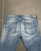 Diesel Zathan Bootcut Jeans - Size W34 L32