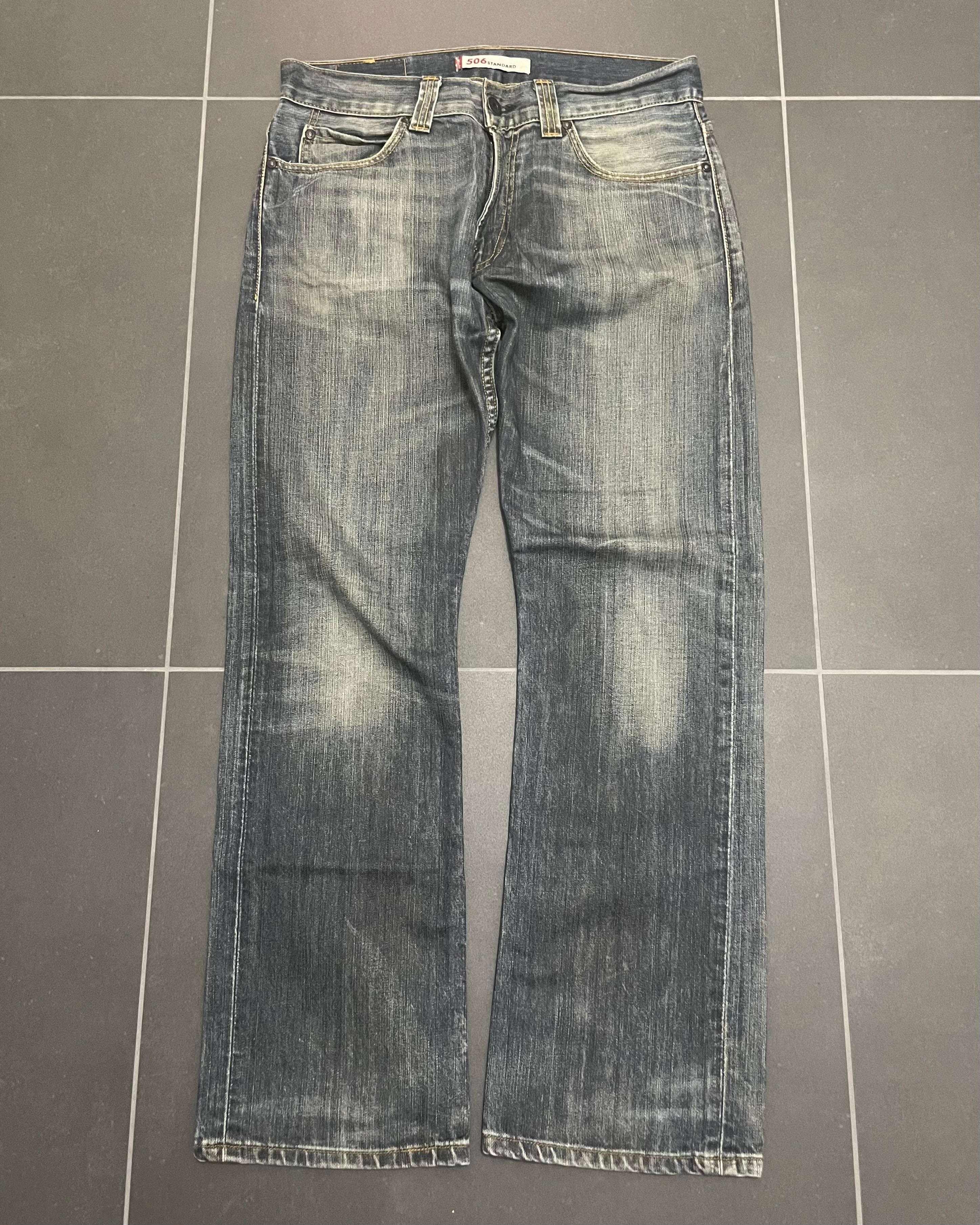 Levi's 506 Straight Jeans - Size W34 L32