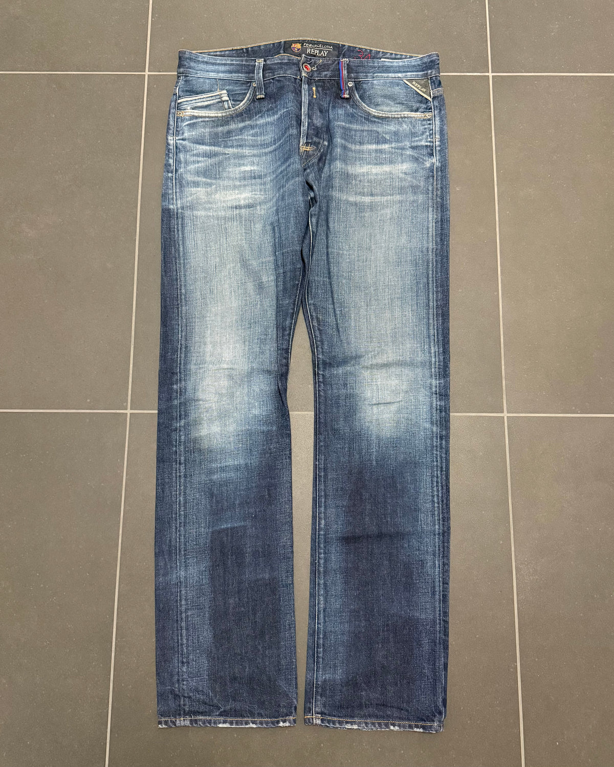 Replay Barcelona Straight Jeans – W34 L34