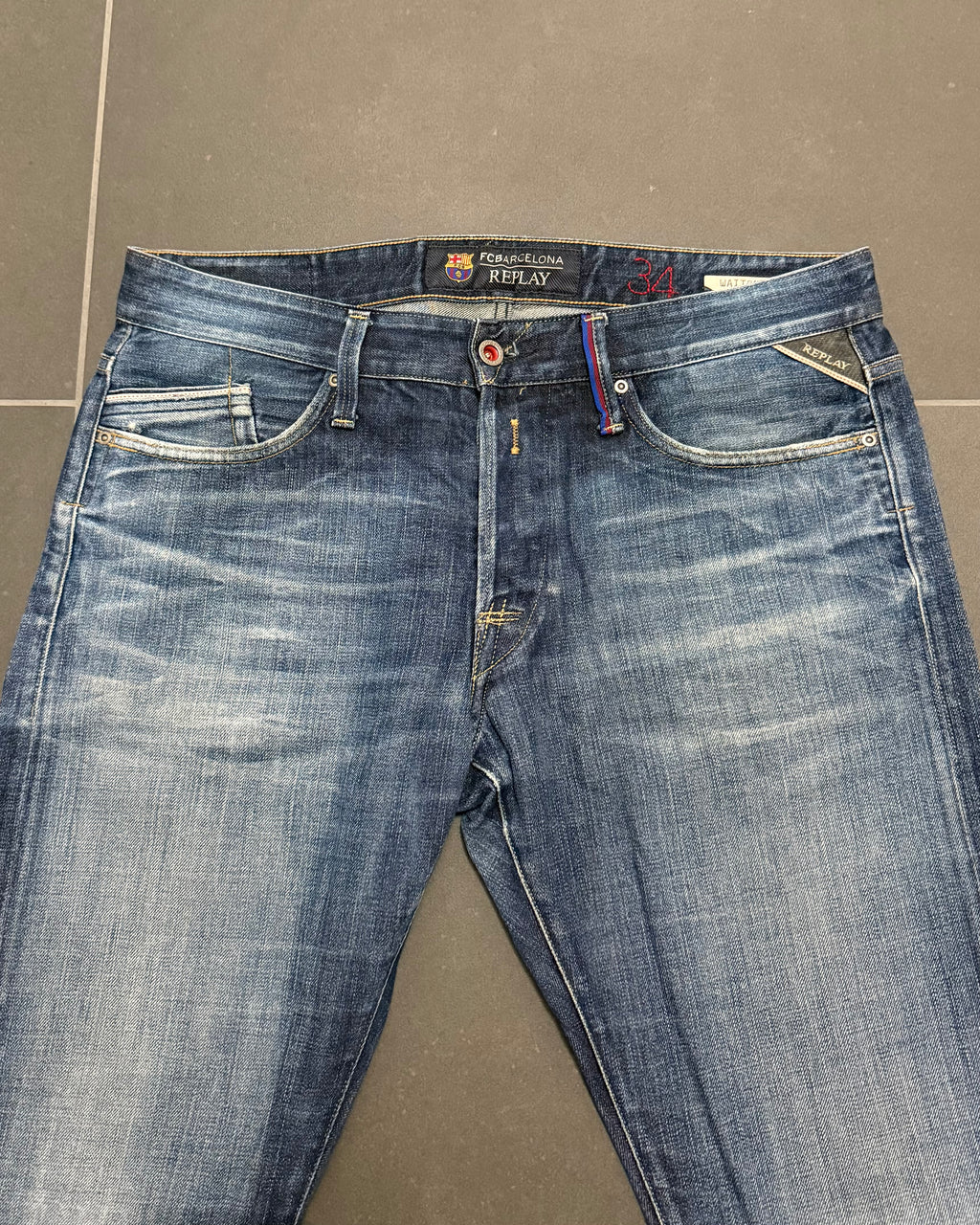 Replay Barcelona Straight Jeans – W34 L34