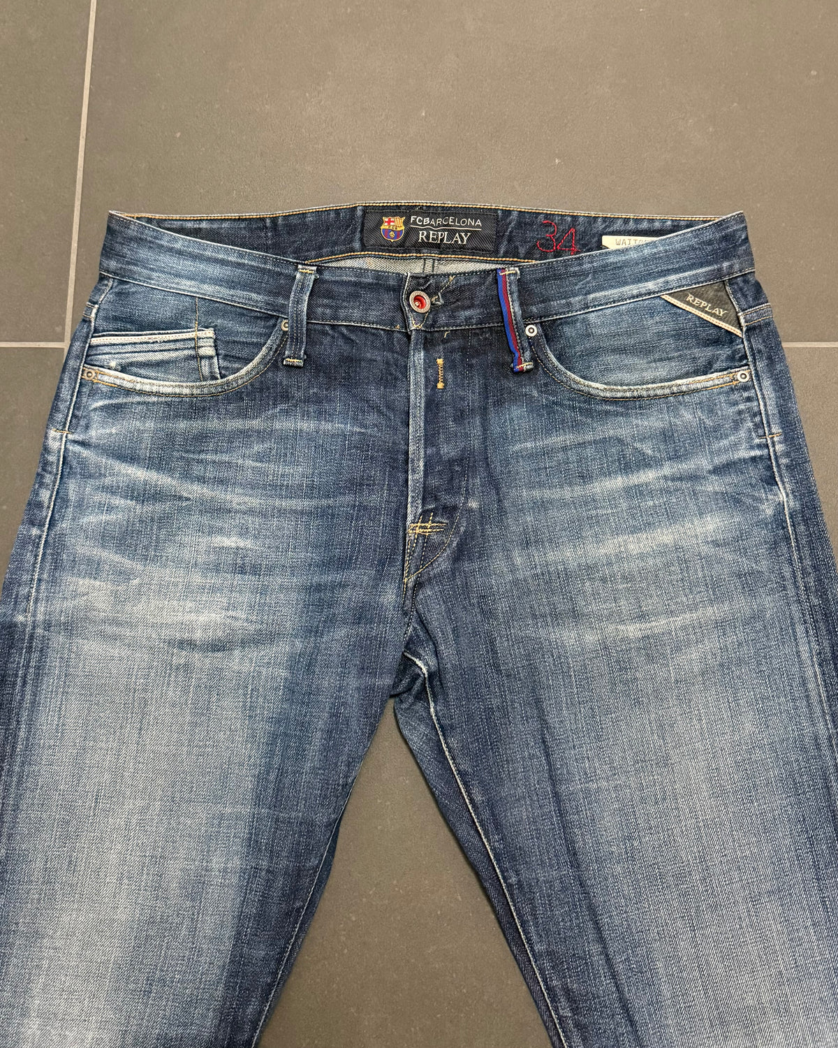 Replay Barcelona Straight Jeans – W34 L34