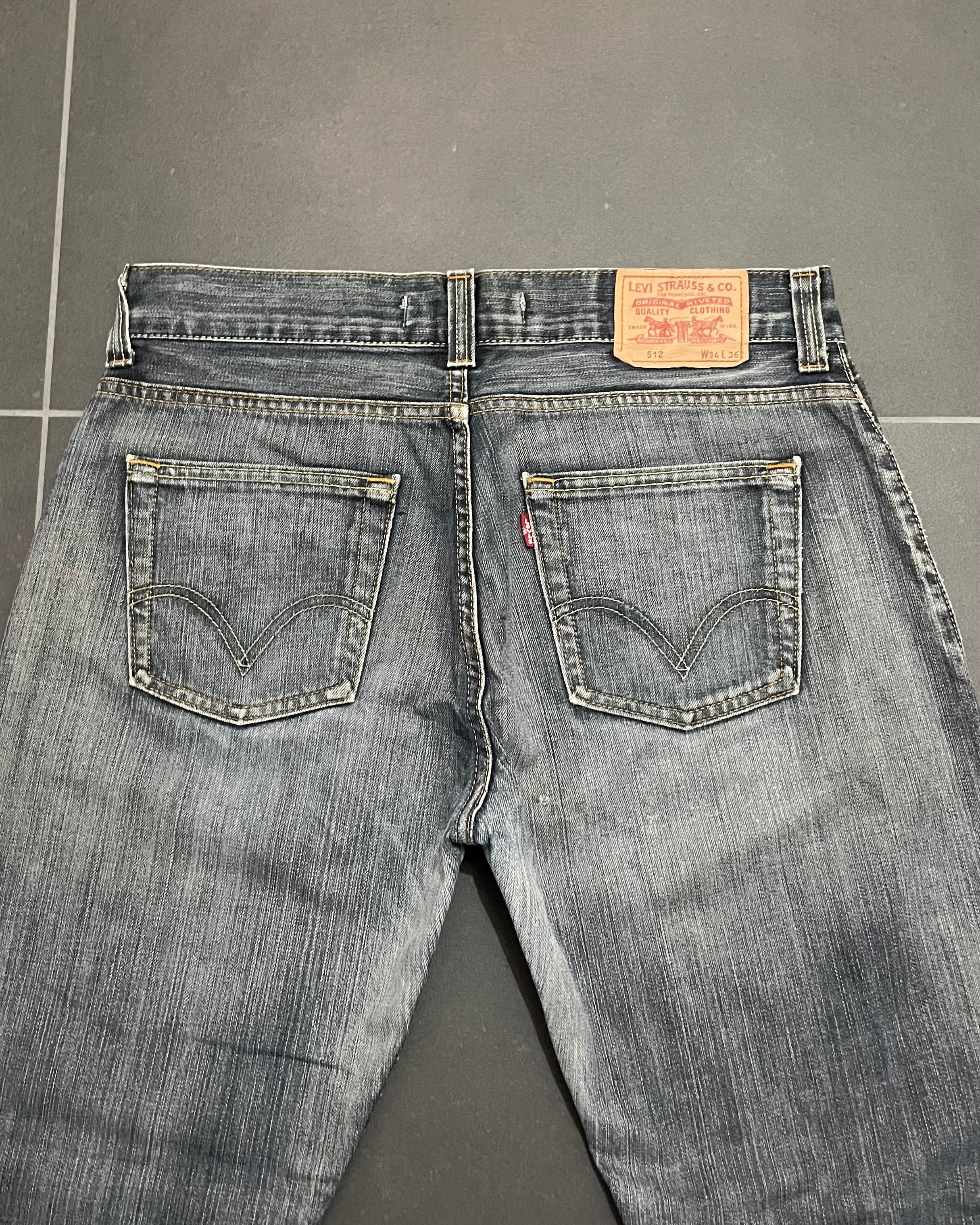Levi's 512 Bootcut Jeans - Size W34 L30