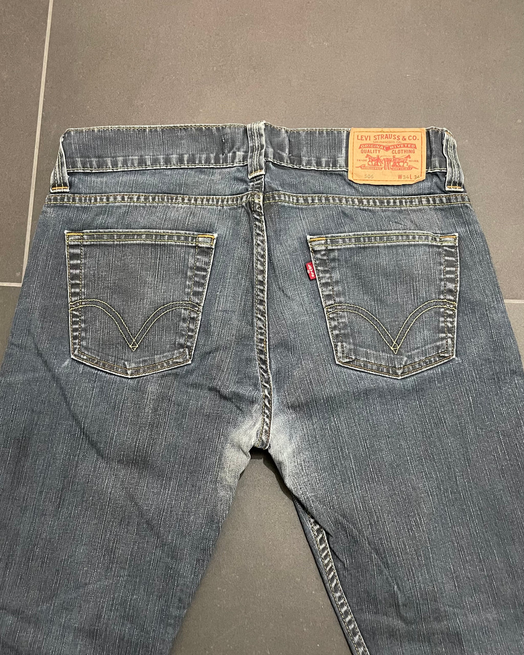 Levi's 506 Straight Jeans - Size W34 L34
