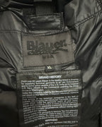 Blauer USA Wave Daunenjacke Schwarz – XL