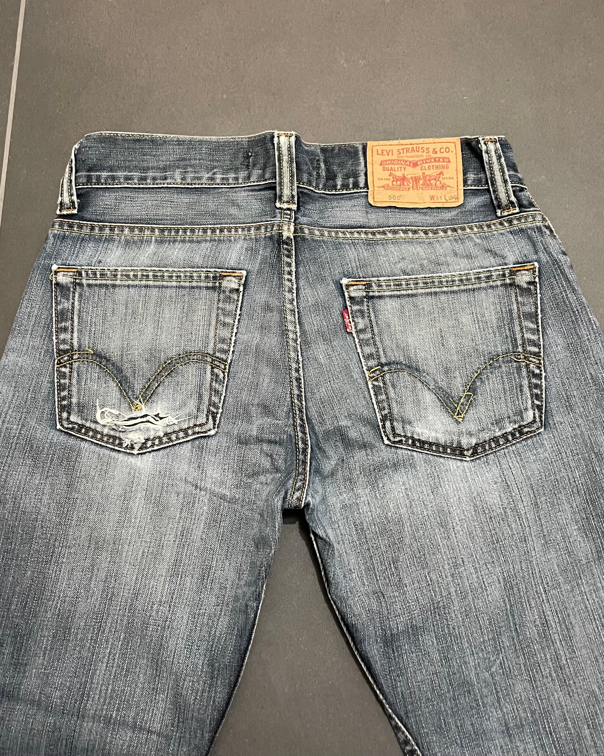 Levi's 506 Straight Jeans - Size W31 L30