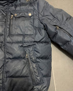 GAS Daunenjacke Bomber Marineblau – M