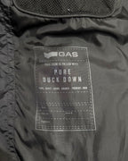 GAS Daunenjacke Bomber Schwarz – M
