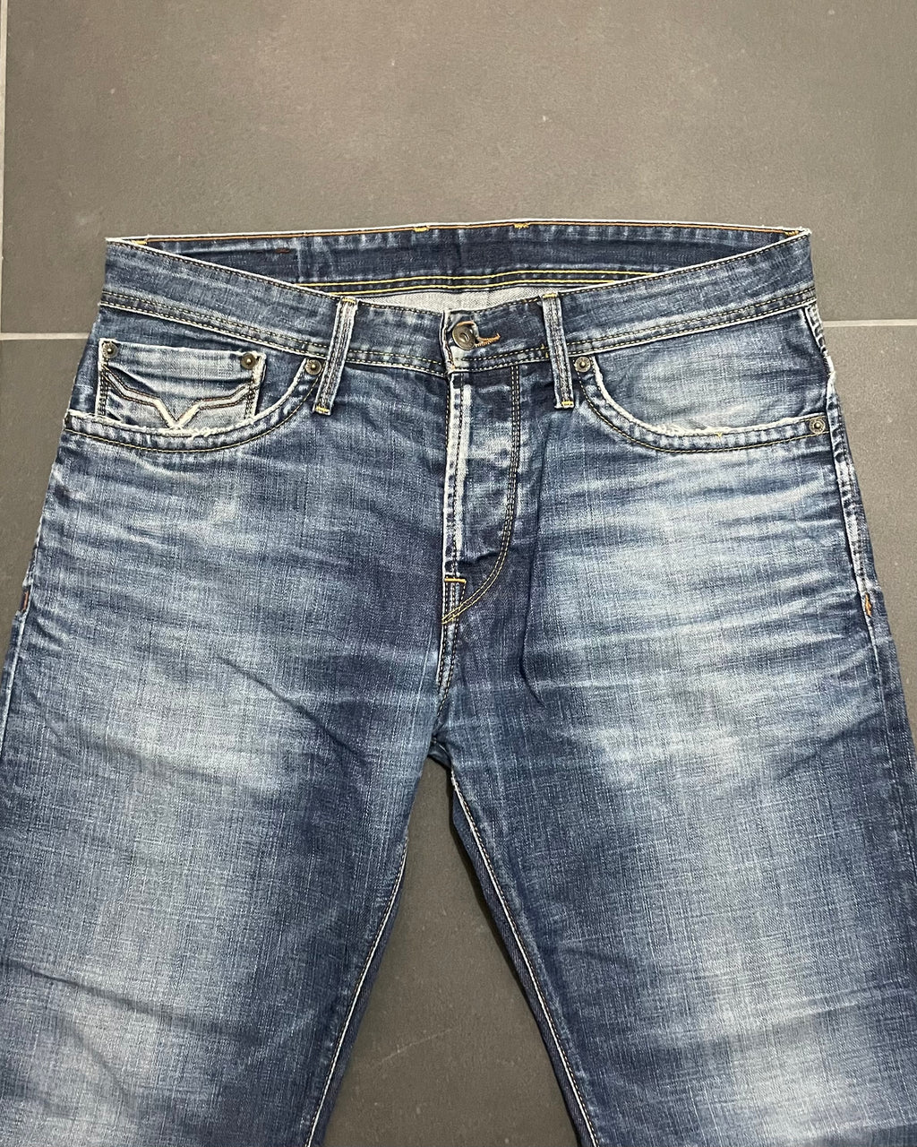 Pepe Straight Washed Jeans - Size W31 L34