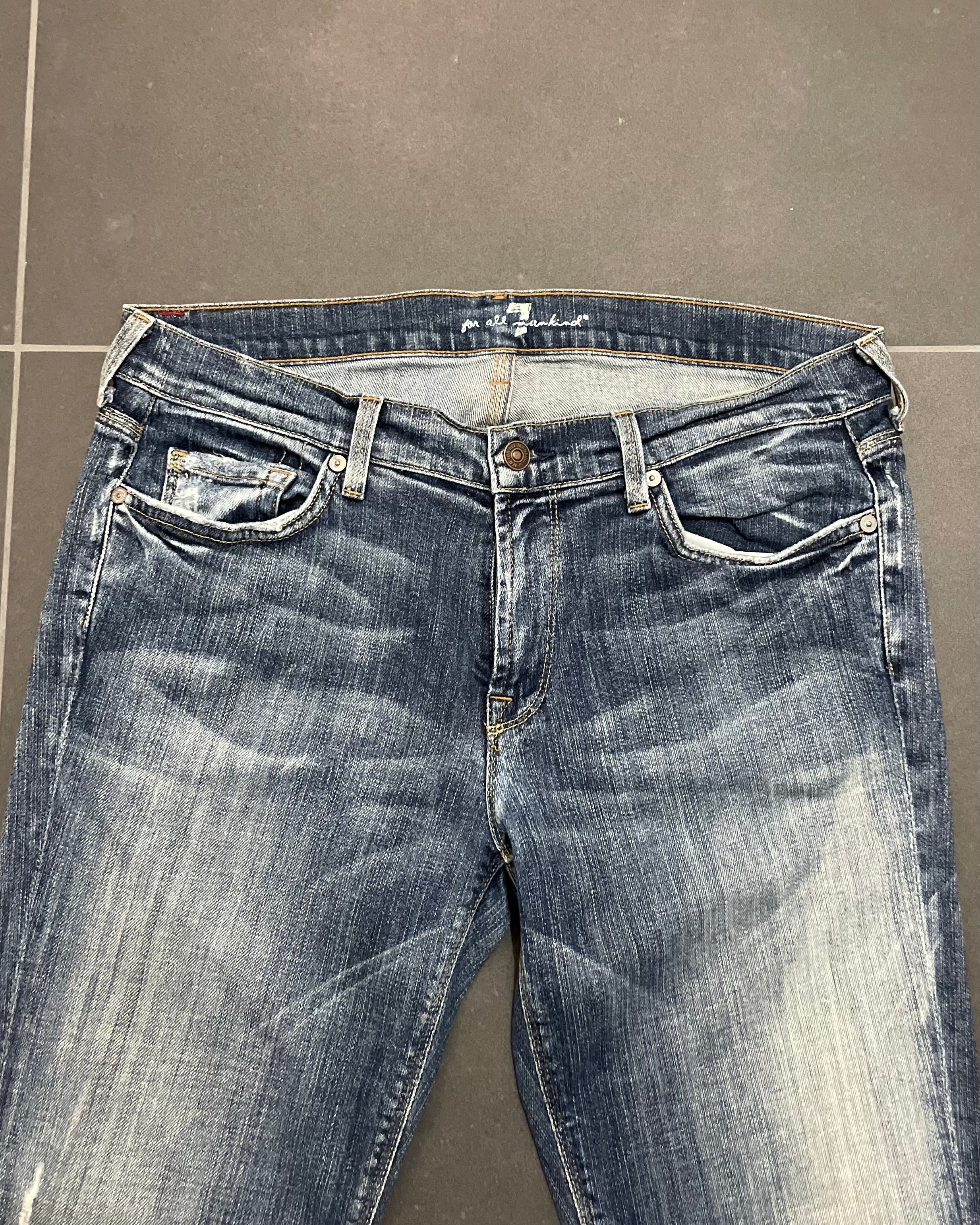 Seven Washed Straight Jeans - Size W31 L32