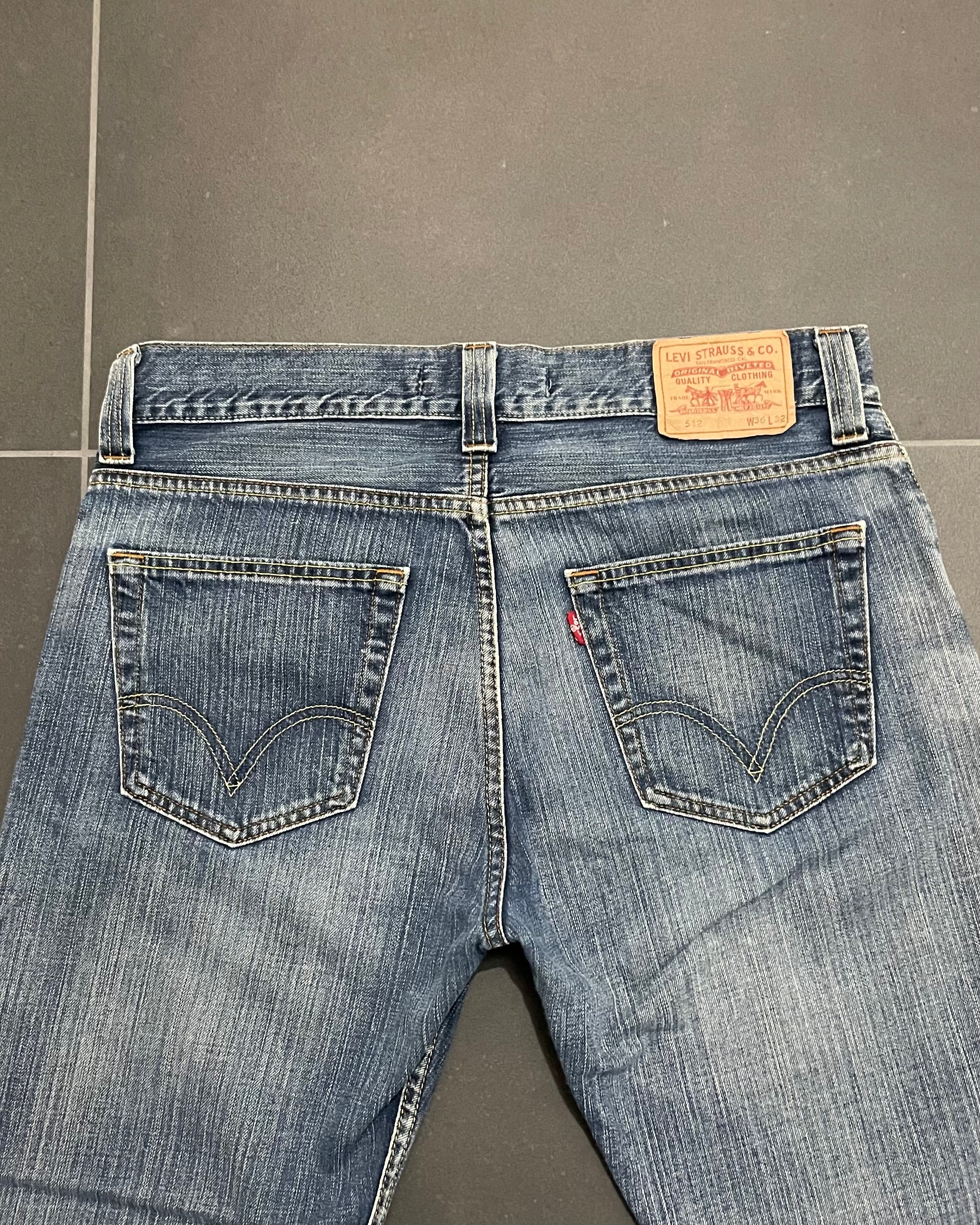 Levi's 512 Bootcut Jeans - Size W36 L32