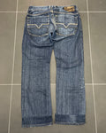 Diesel Backprint Straight Jeans - Size W30 L30
