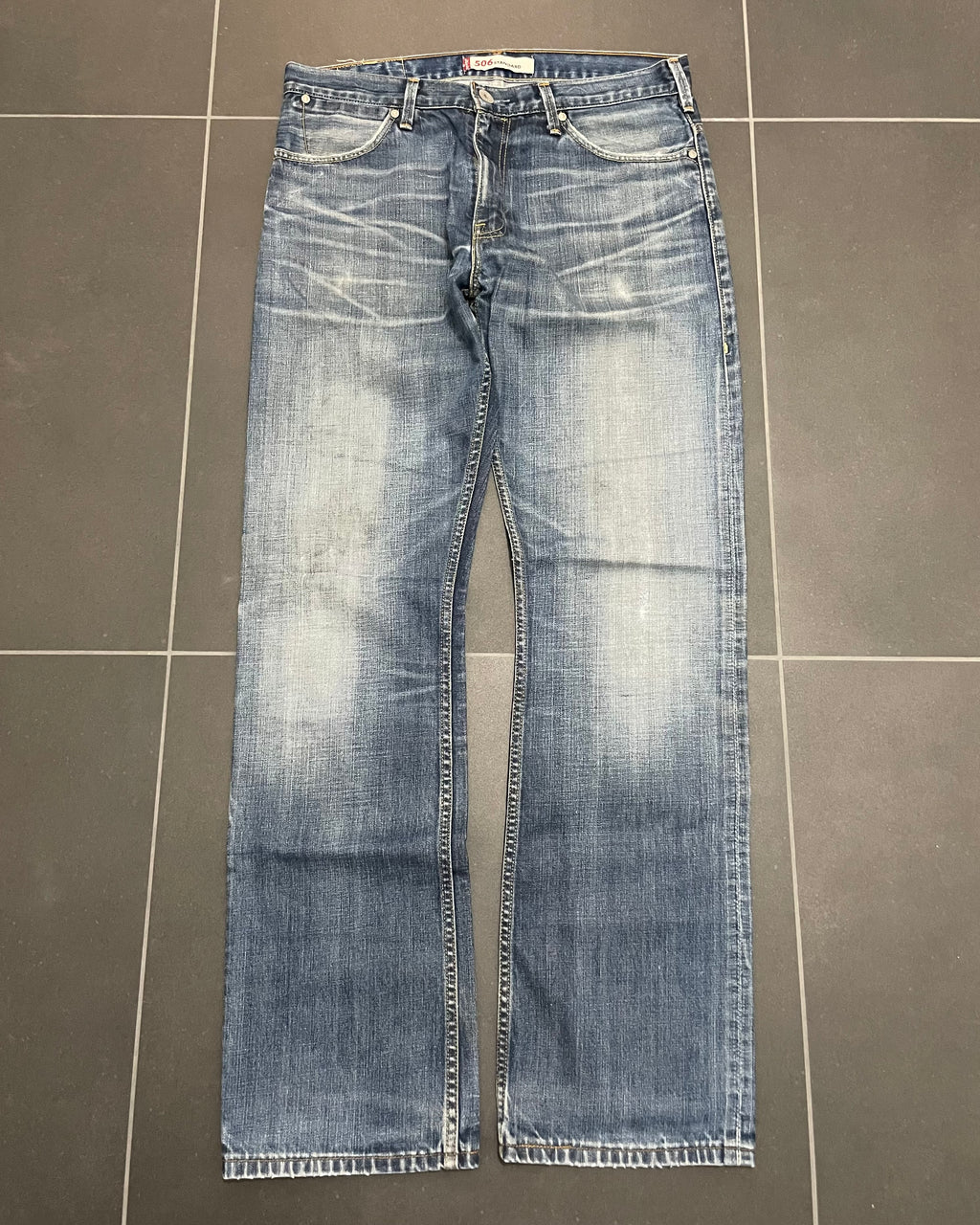 Levi's 506 Straight Jeans - Size W33 L34