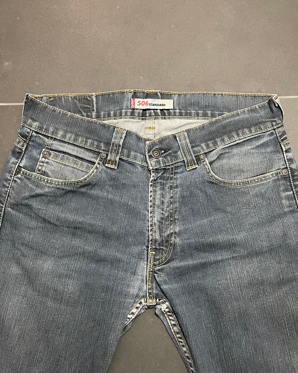 Levi's 506 Straight Jeans - Size W34 L34