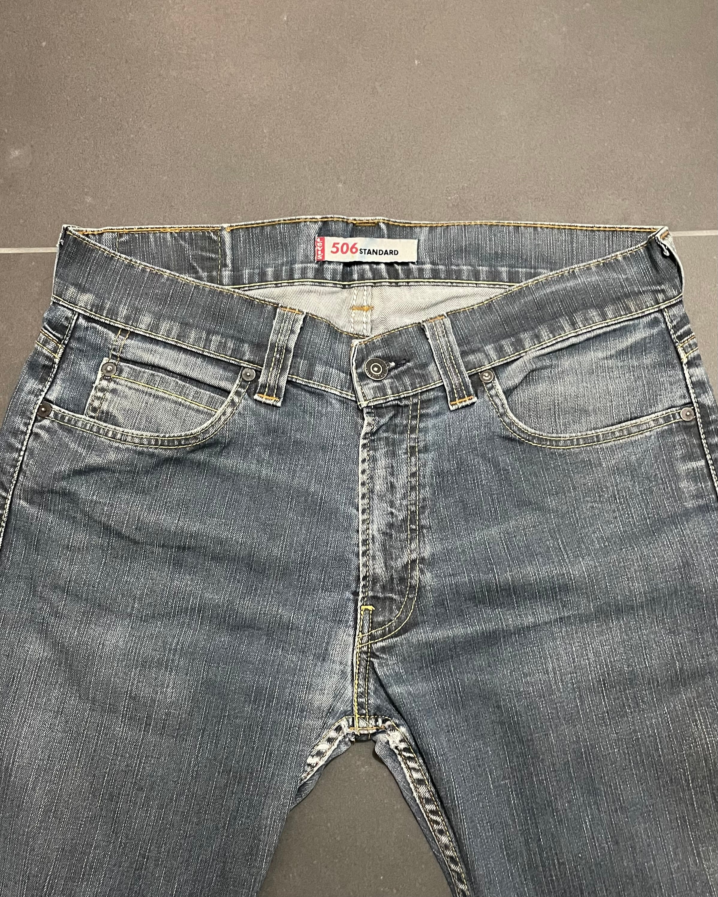 Levi's 506 Straight Jeans - Size W34 L34