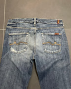 Seven Washed Straight Jeans - Size W31 L32