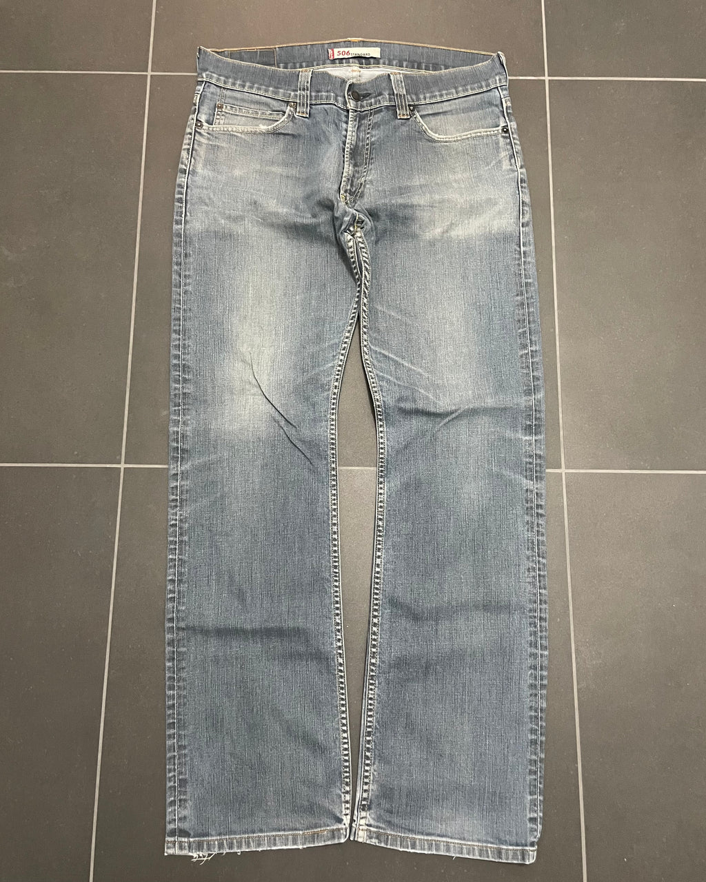 Levi's 506 Straight Jeans - Size W34 L34