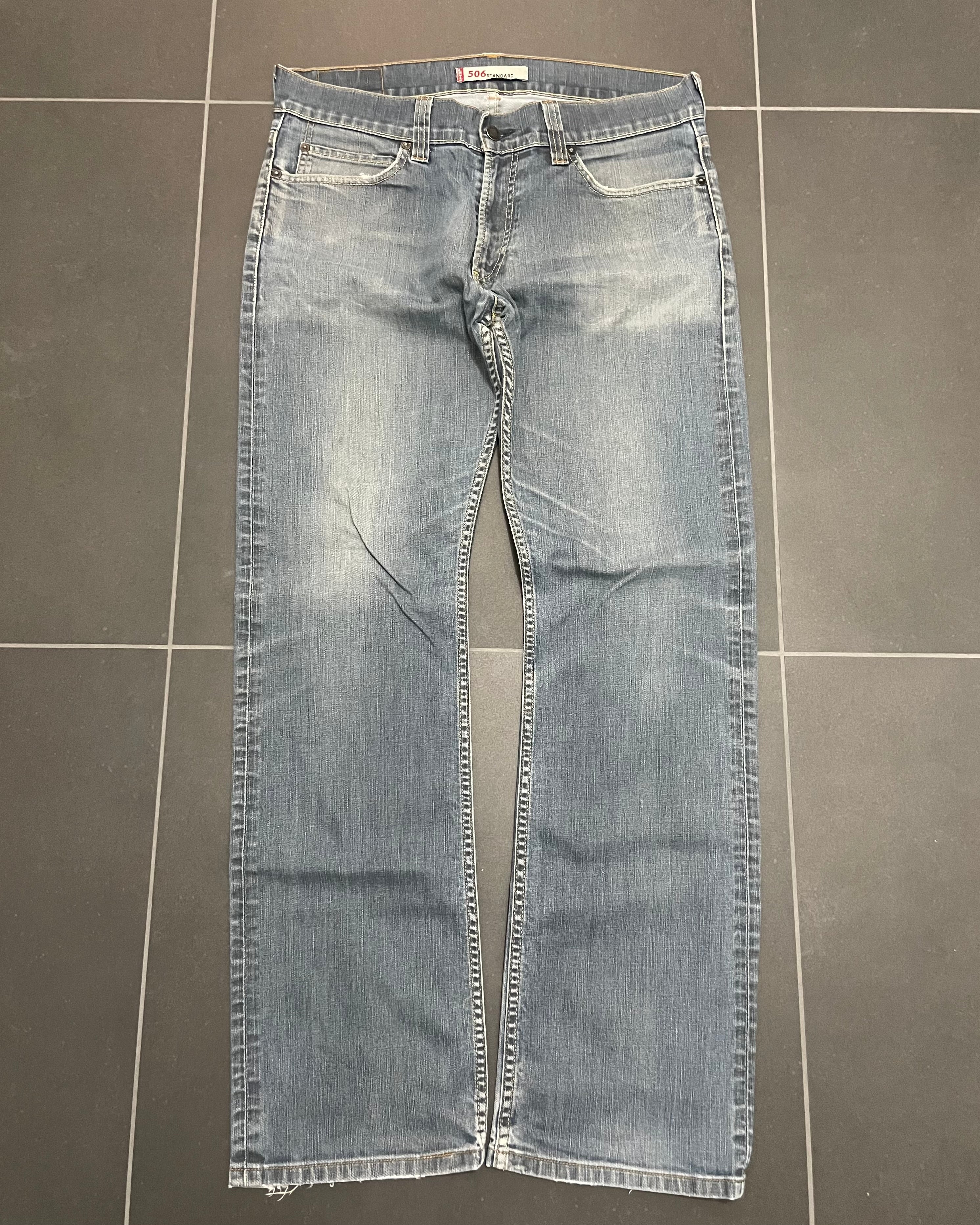 Levi's 506 Straight Jeans - Size W34 L34