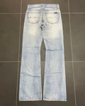 Washed Bootcut Jeans - Size W30 L34