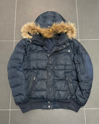 GAS Daunenjacke Bomber Marineblau – M