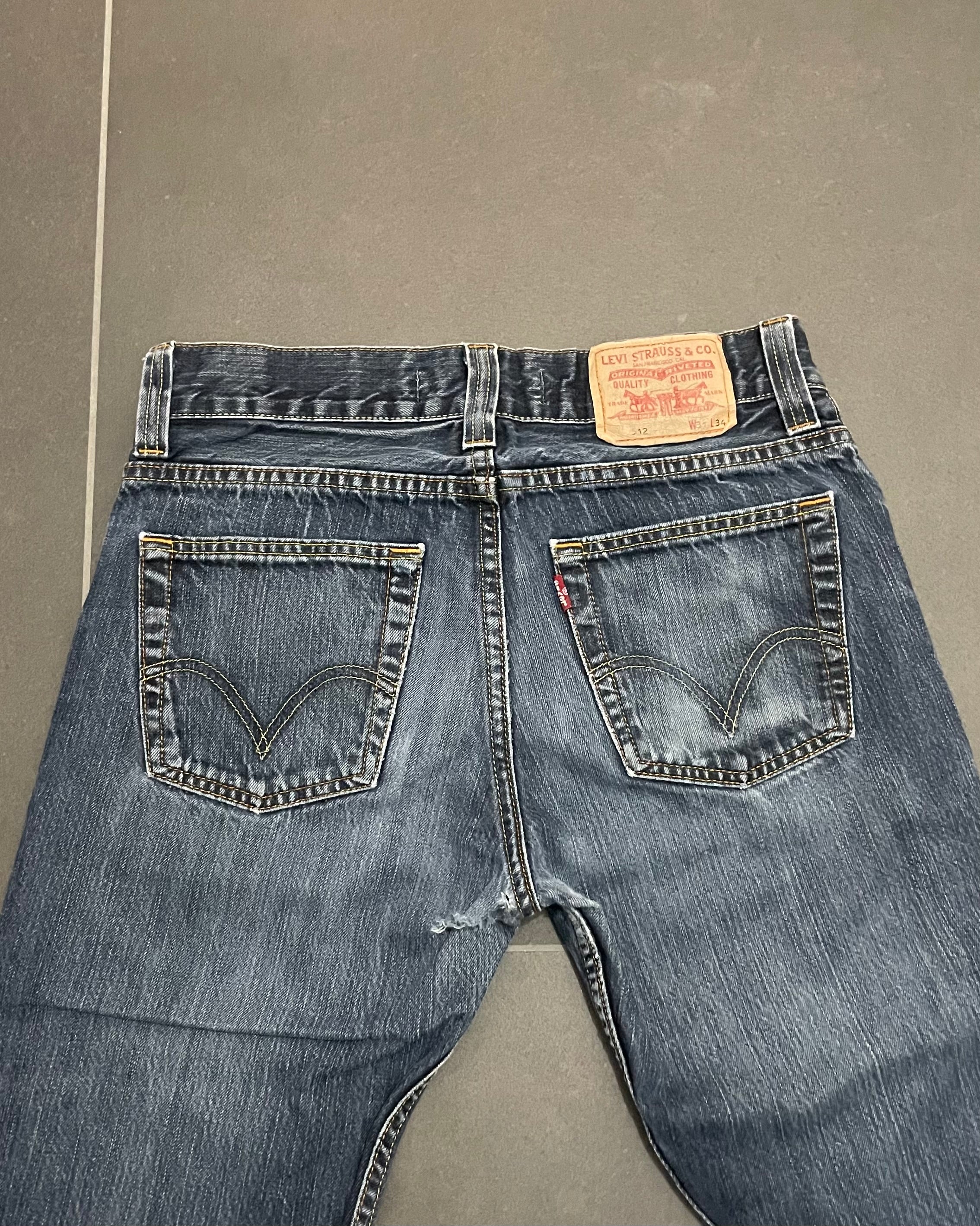 Levi's 512 Bootcut Jeans - Size W31 L34