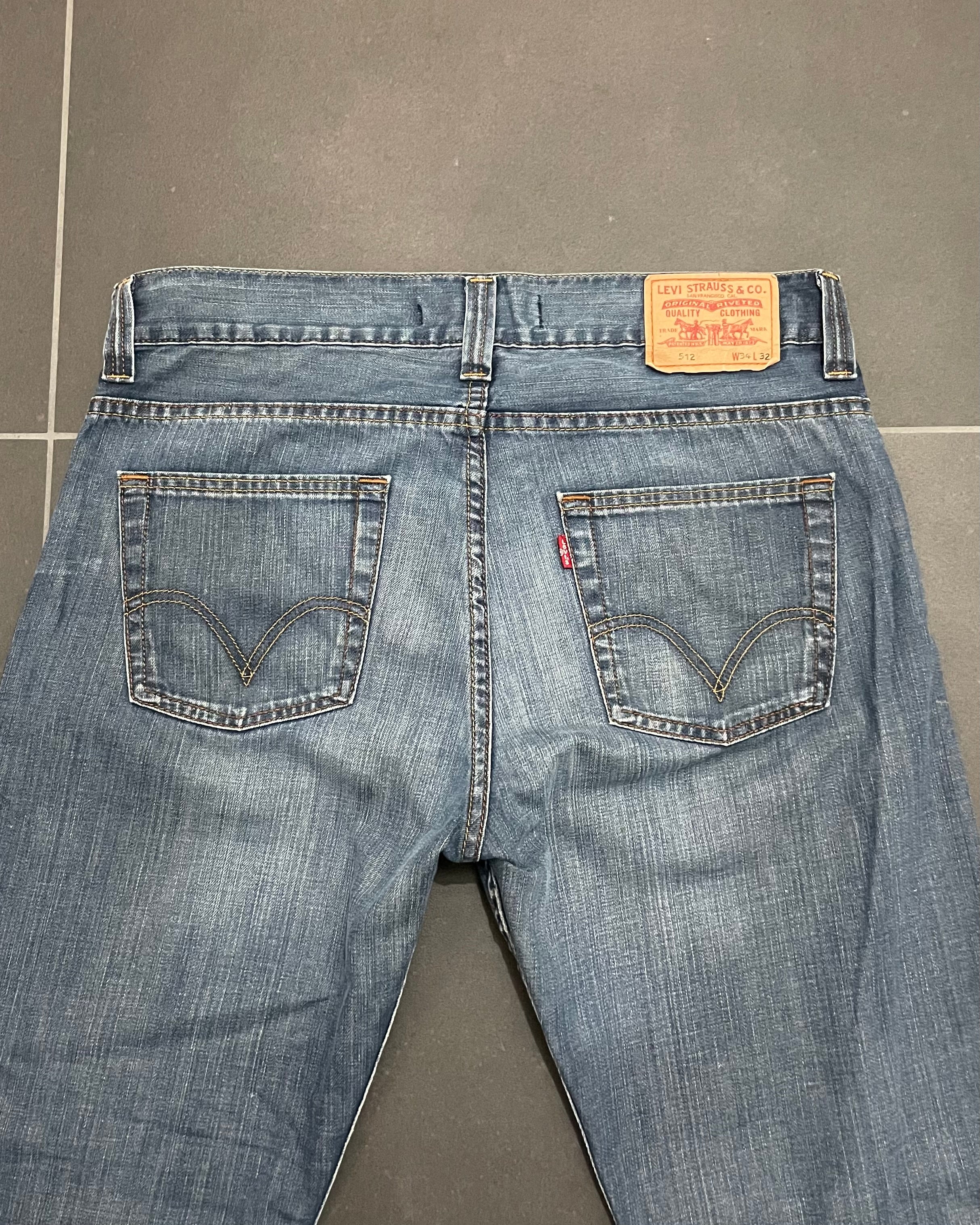 Levi's 512 Bootcut Jeans - Size W34 L32