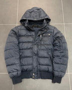GAS Daunenjacke Bomber Marineblau – L