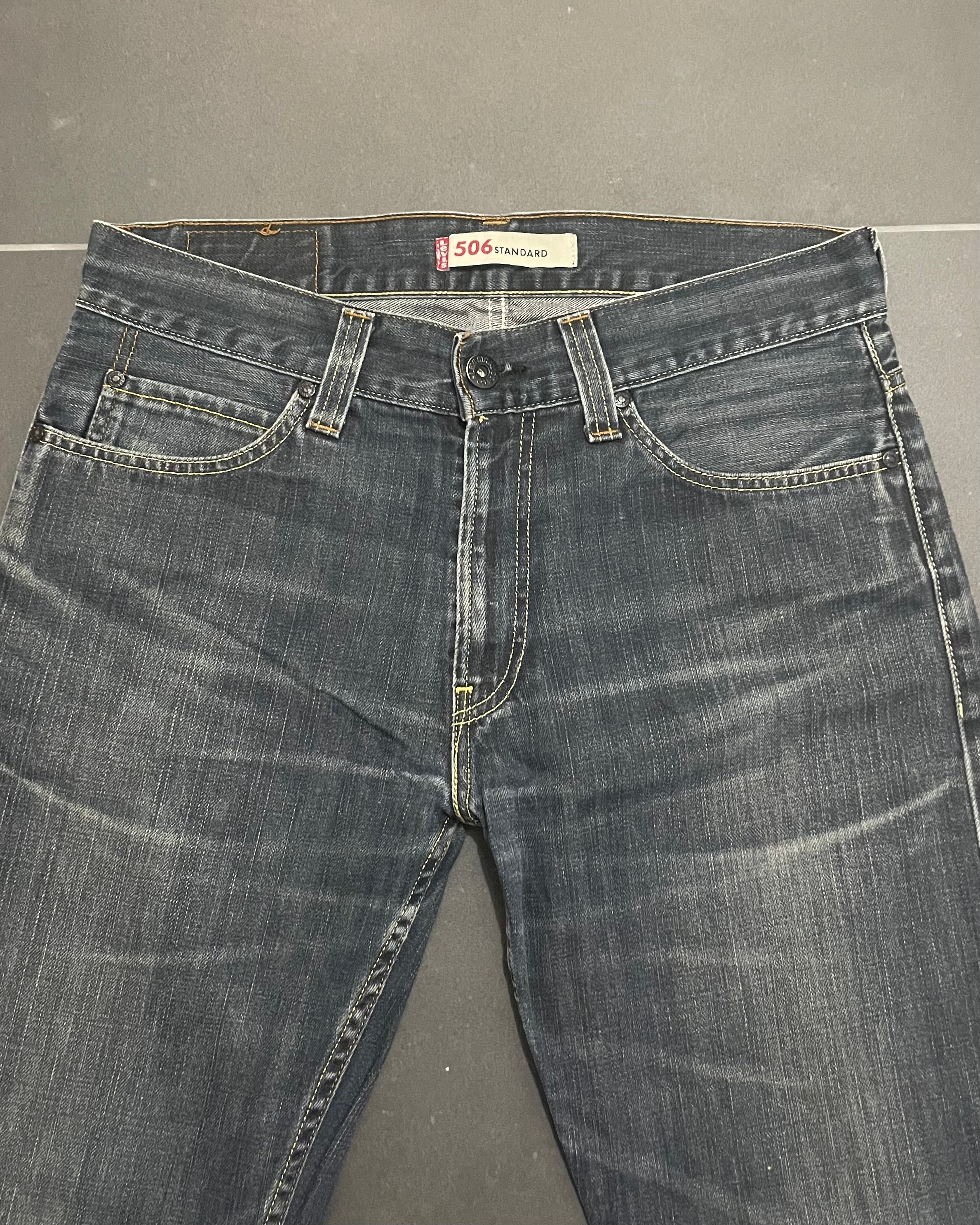 Levi's 506 Straight Jeans - Size W34 L34