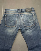 Diesel Washed Straight Jeans - Size W30 L30