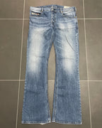 Diesel Zathan Bootcut Jeans - Size W34 L32