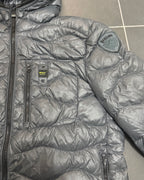 Blauer USA Wave Daunenjacke Grau – XL