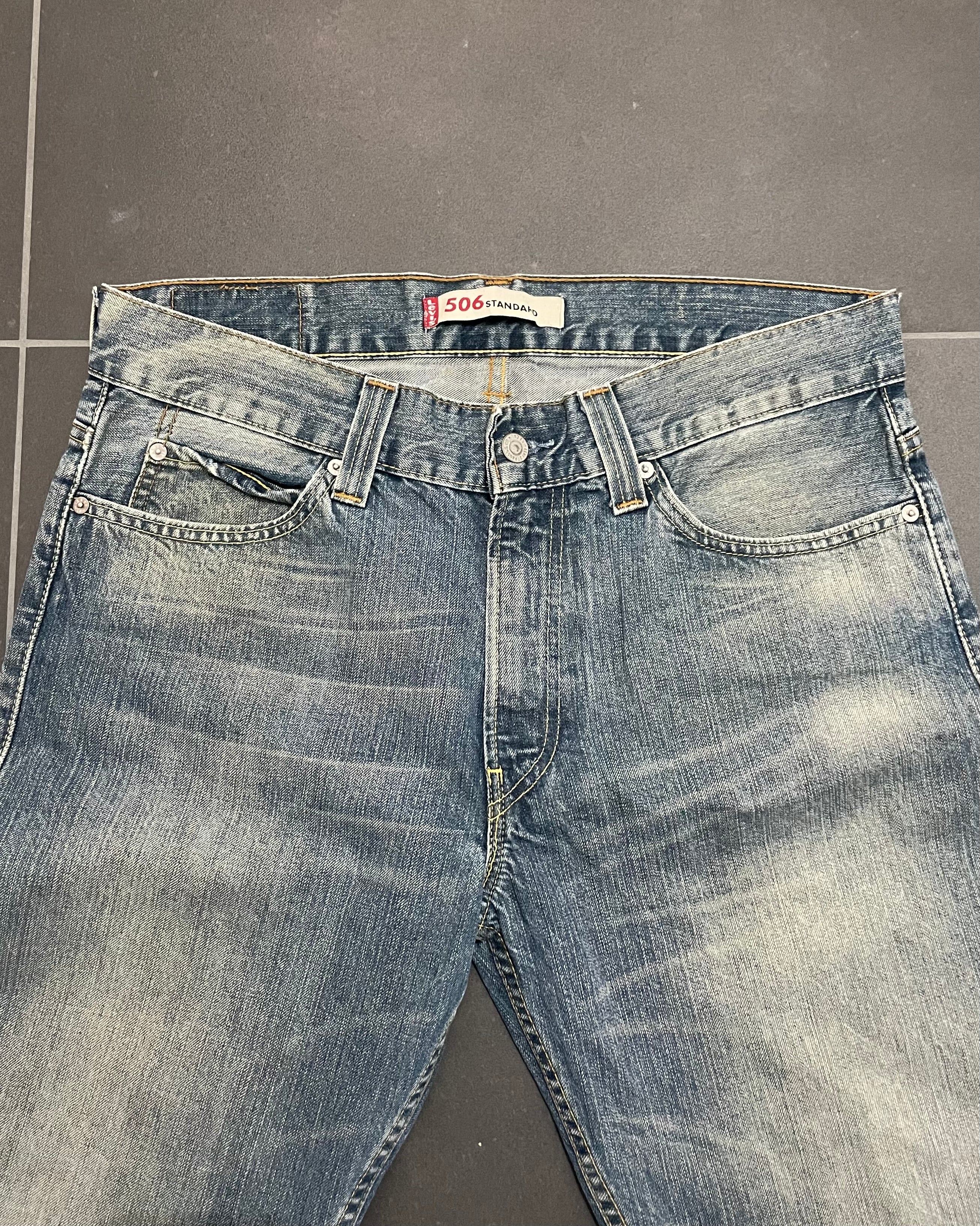 Levi's 506 Straight Jeans - Size W34 L34