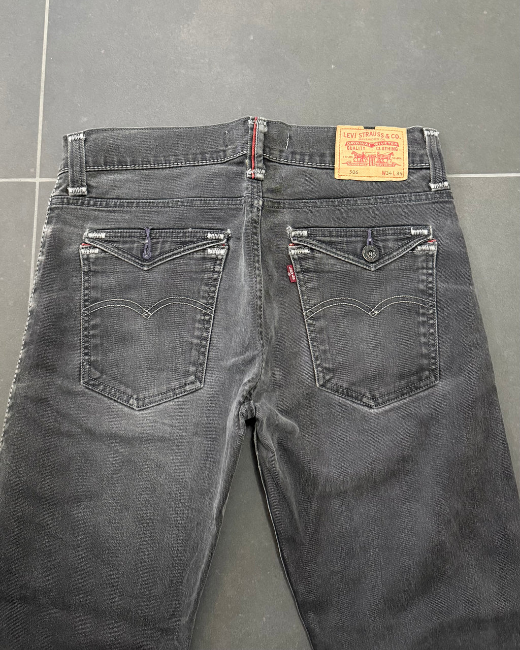 Levi's 506 Straight Jeans – W34 L32