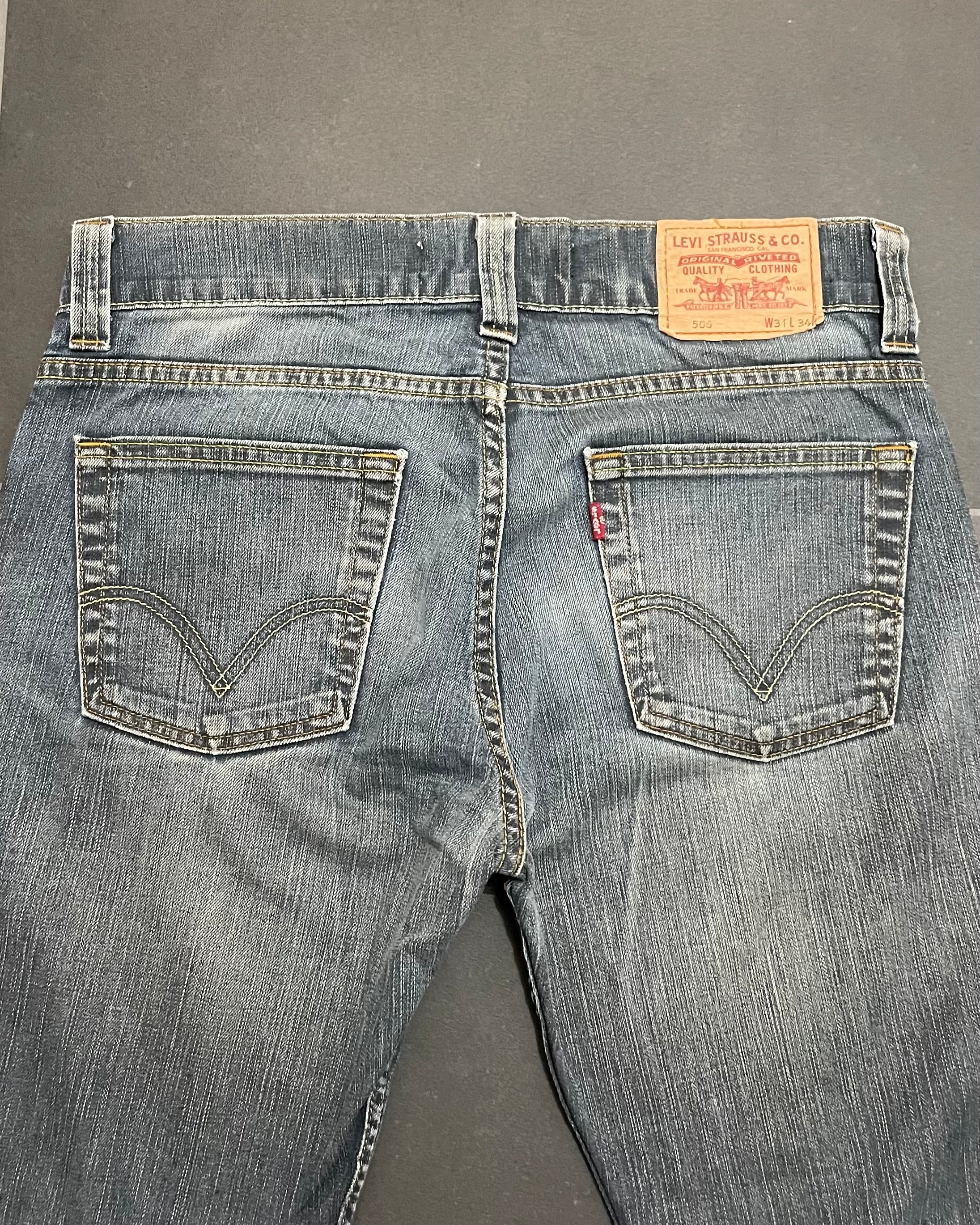 Levi's 506 Straight Jeans - Size W31 L32