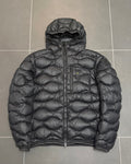 Blauer USA Wave Daunenjacke Schwarz – XL