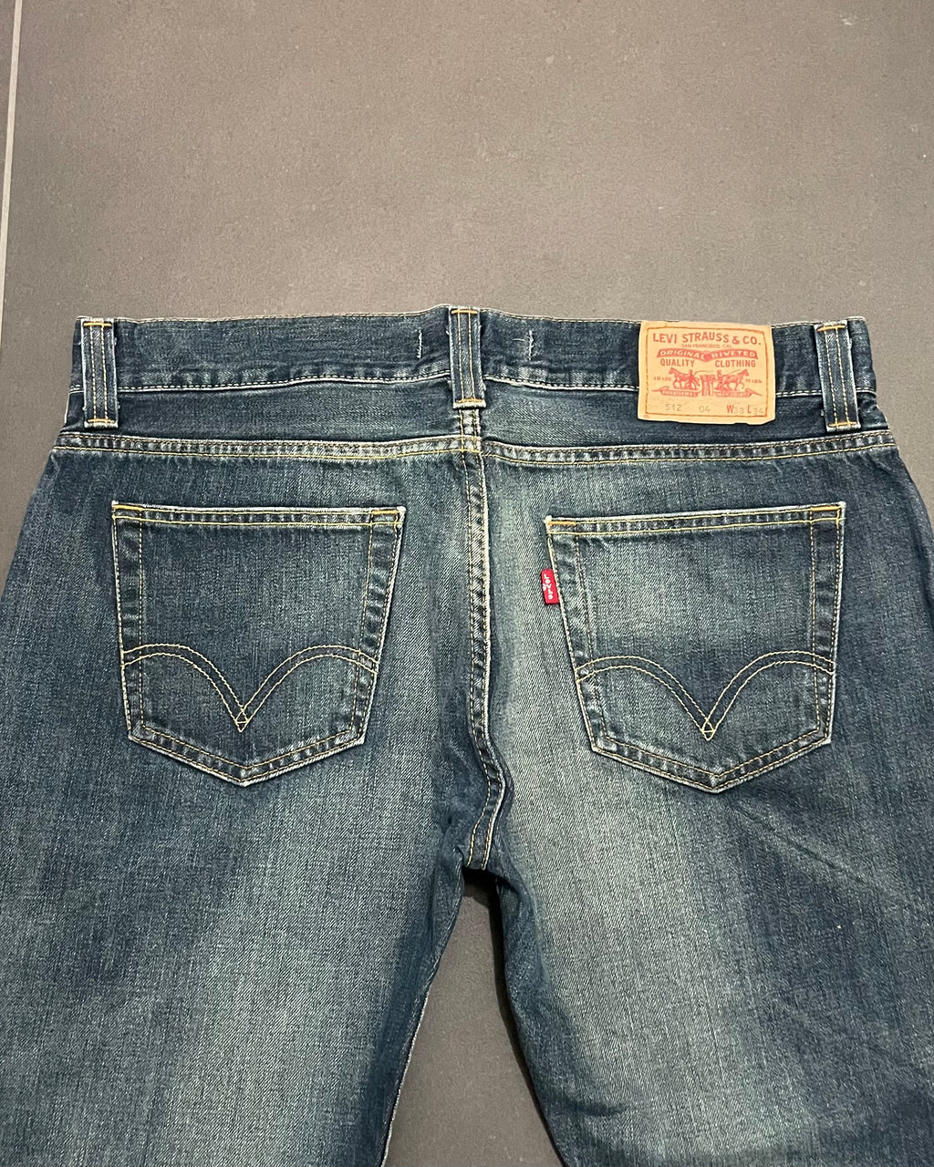 Levi's 512 Bootcut Jeans - Size W38 L34