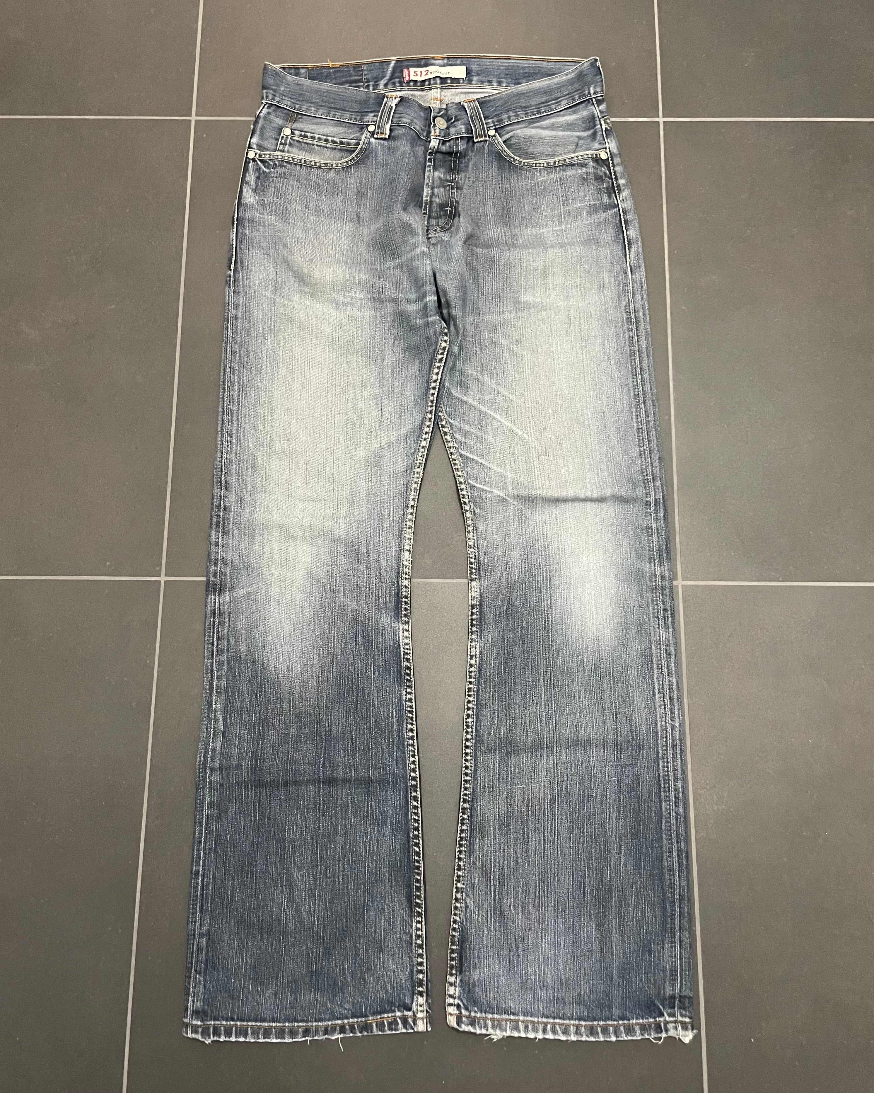 Levi's 512 Bootcut Jeans - Size W34 L36
