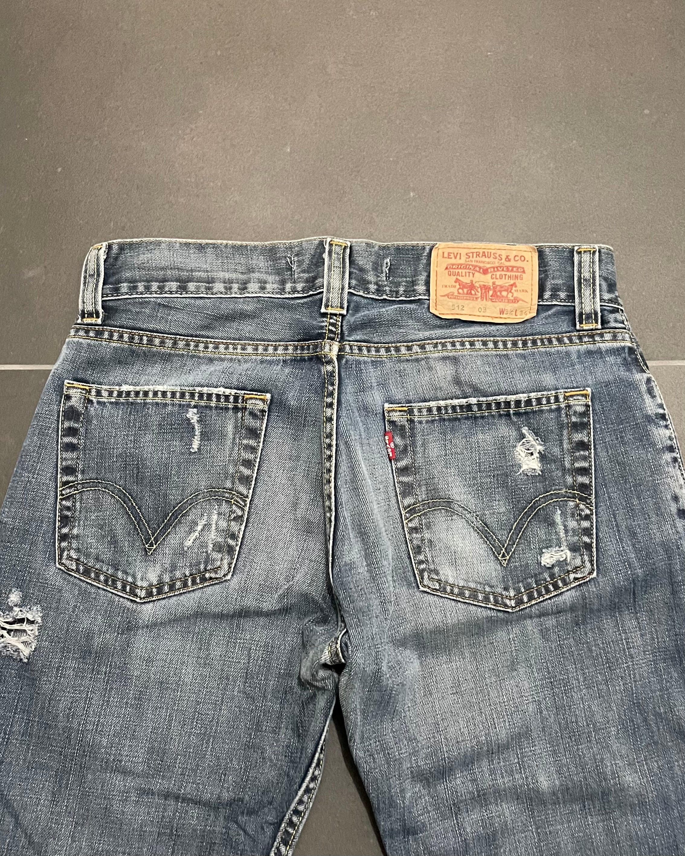 Levi's 512 Bootcut Jeans - Size W32 L34