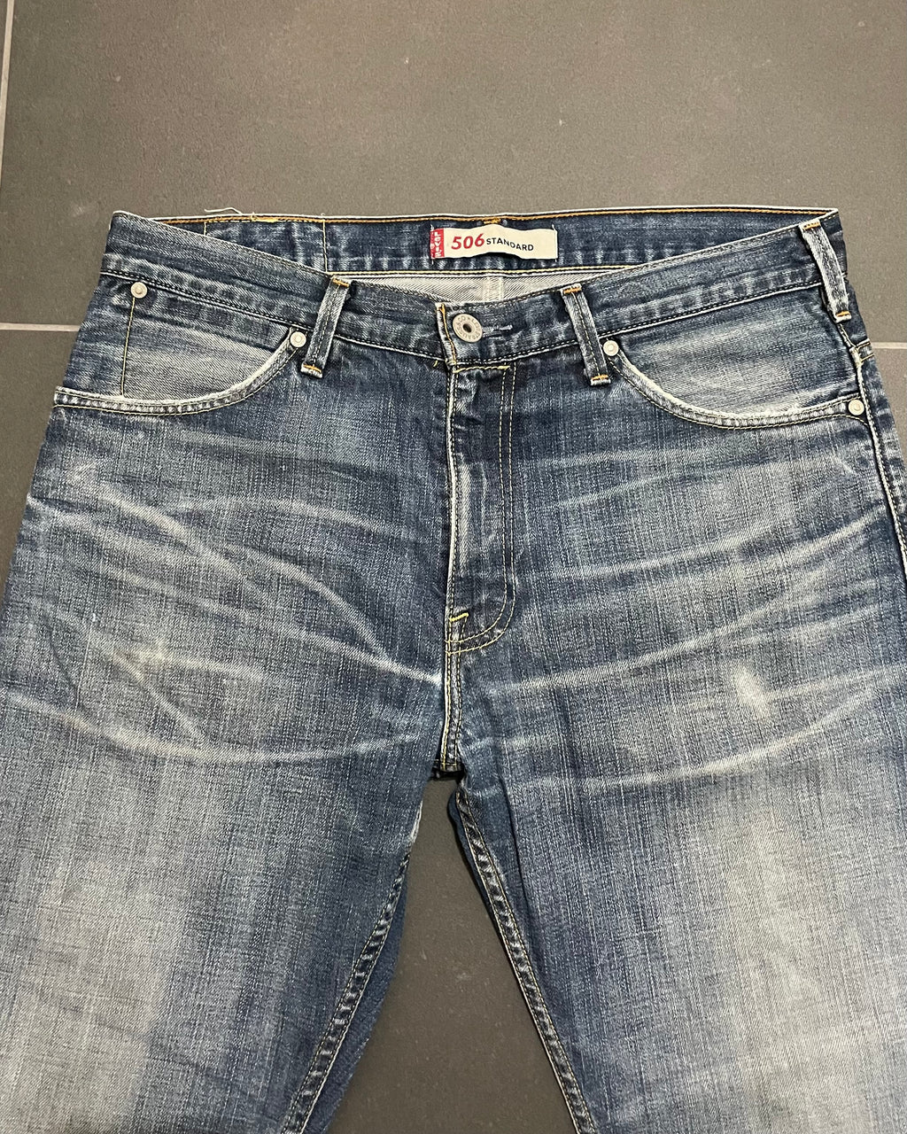 Levi's 506 Straight Jeans - Size W33 L34