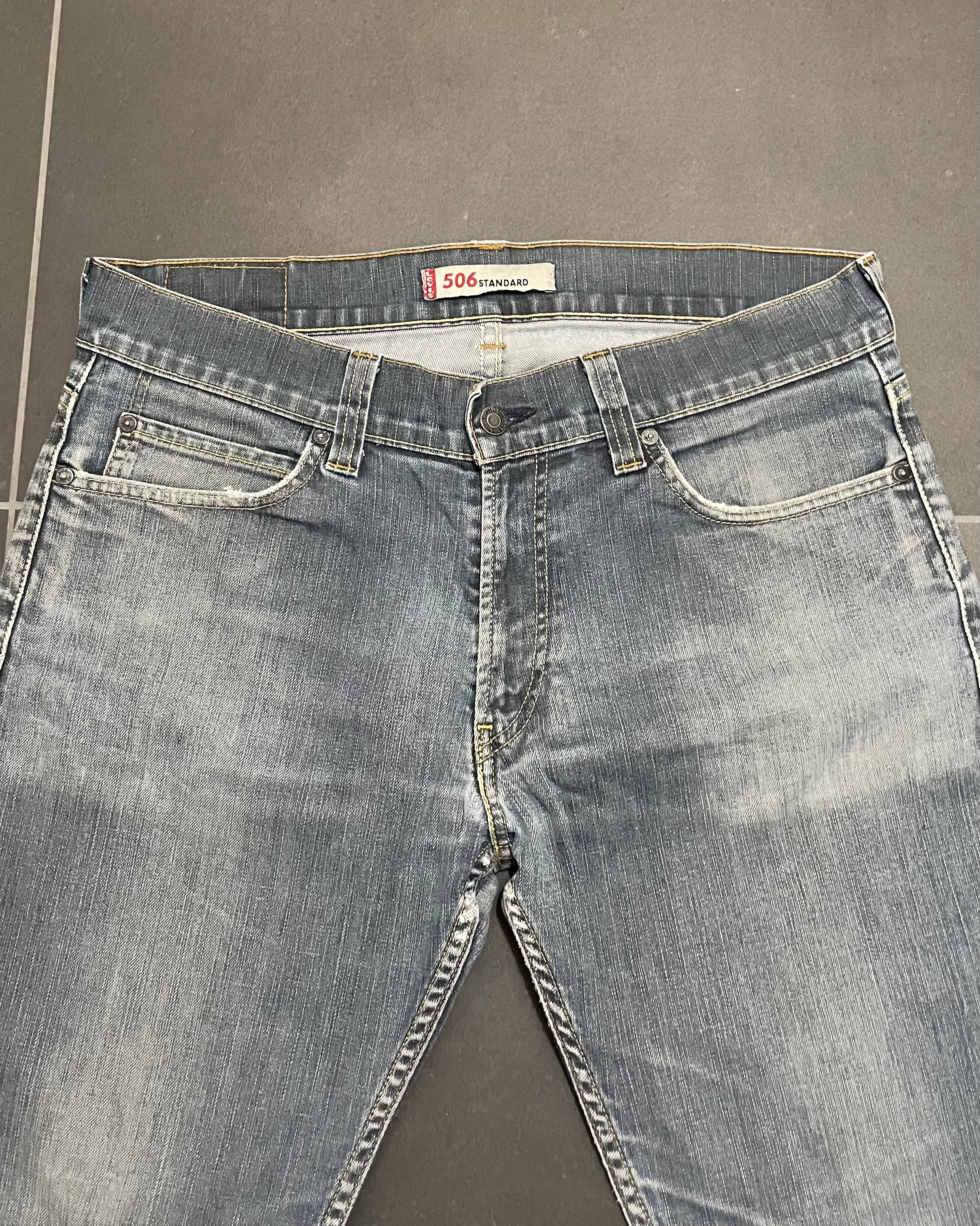 Levi's 506 Straight Jeans - Size W34 L34