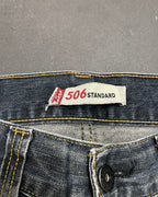 Levi's 506 Straight Jeans - Size W33 L32
