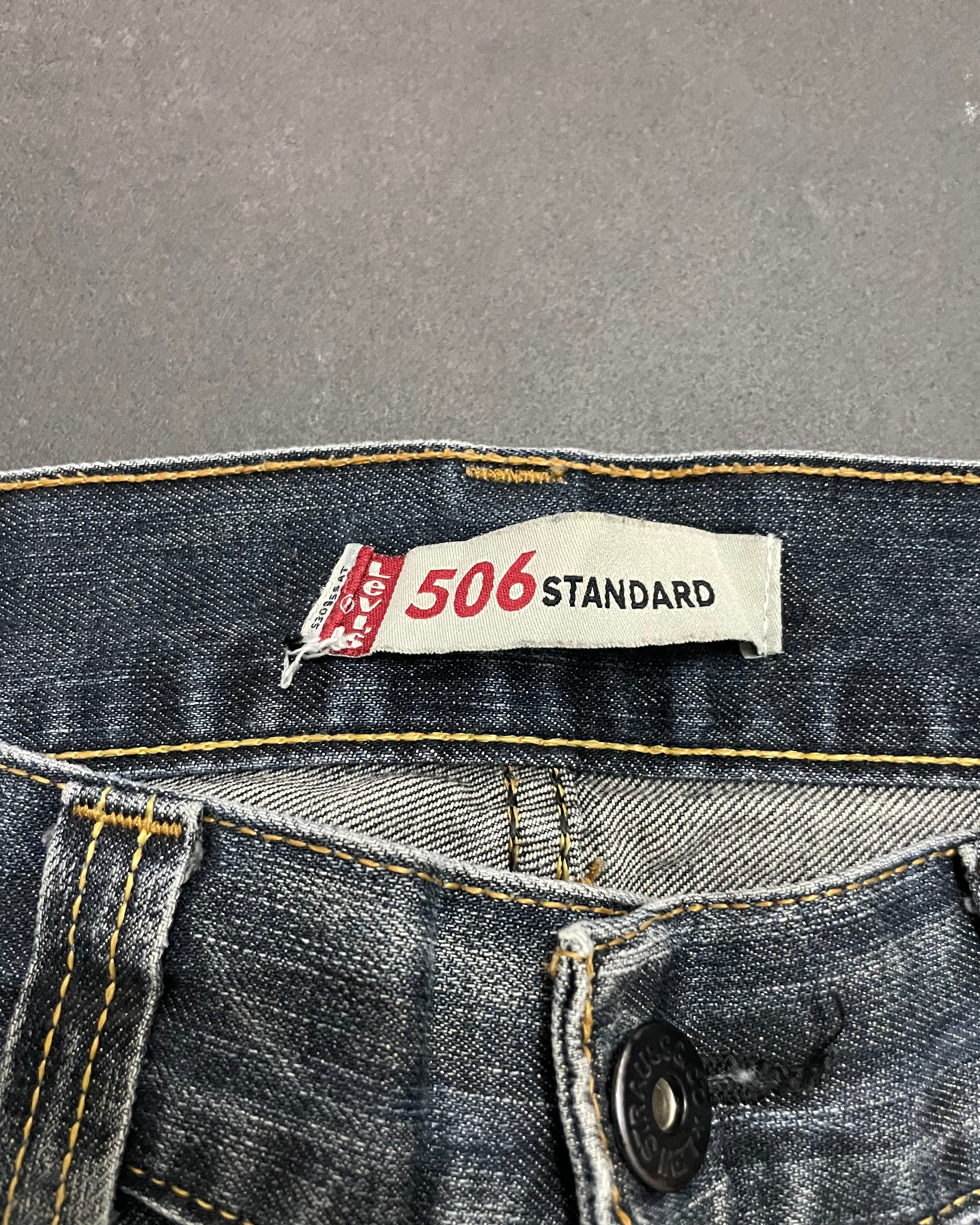Levi's 506 Straight Jeans - Size W33 L32