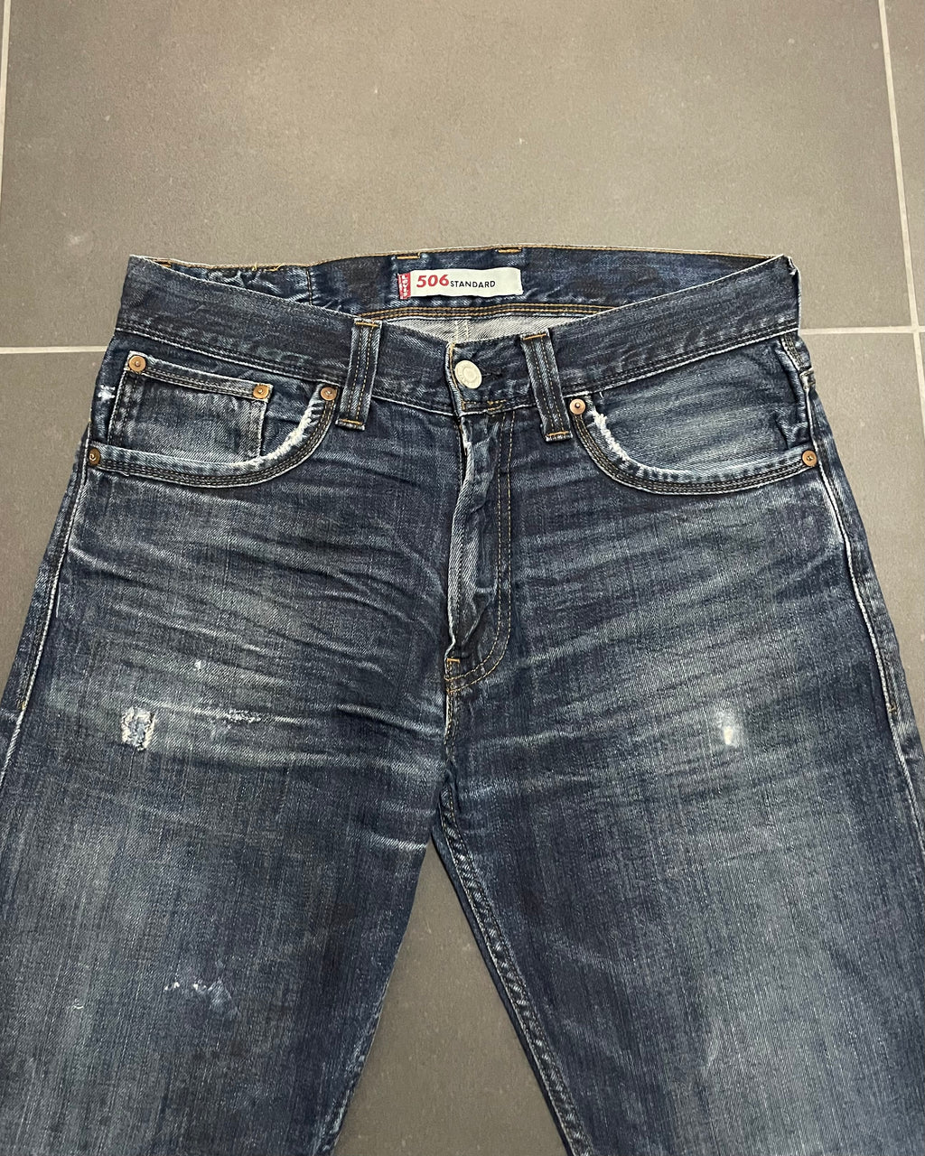 Levi's 506 Straight Jeans - Size W34 L34
