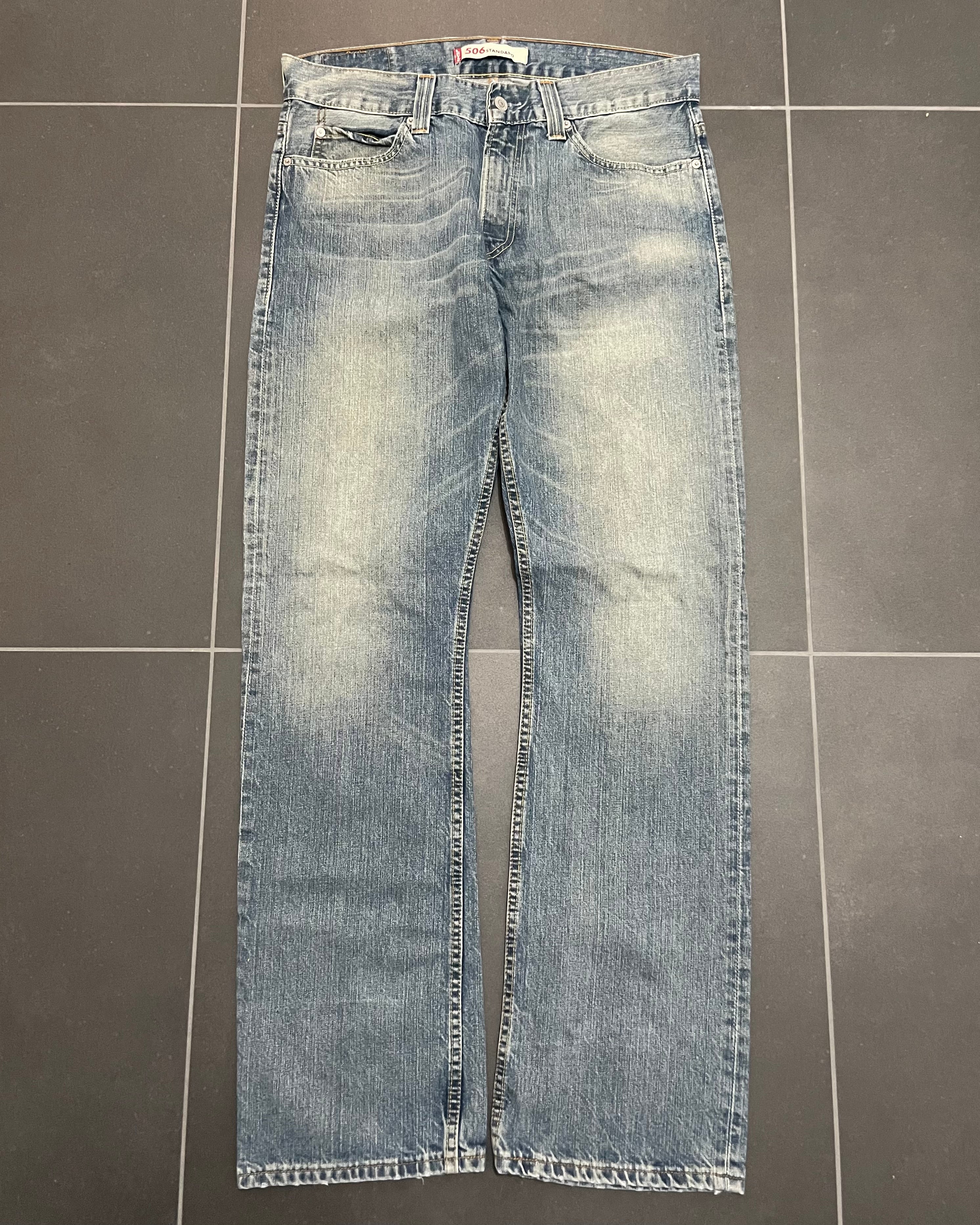 Levi's 506 Straight Jeans - Size W34 L34