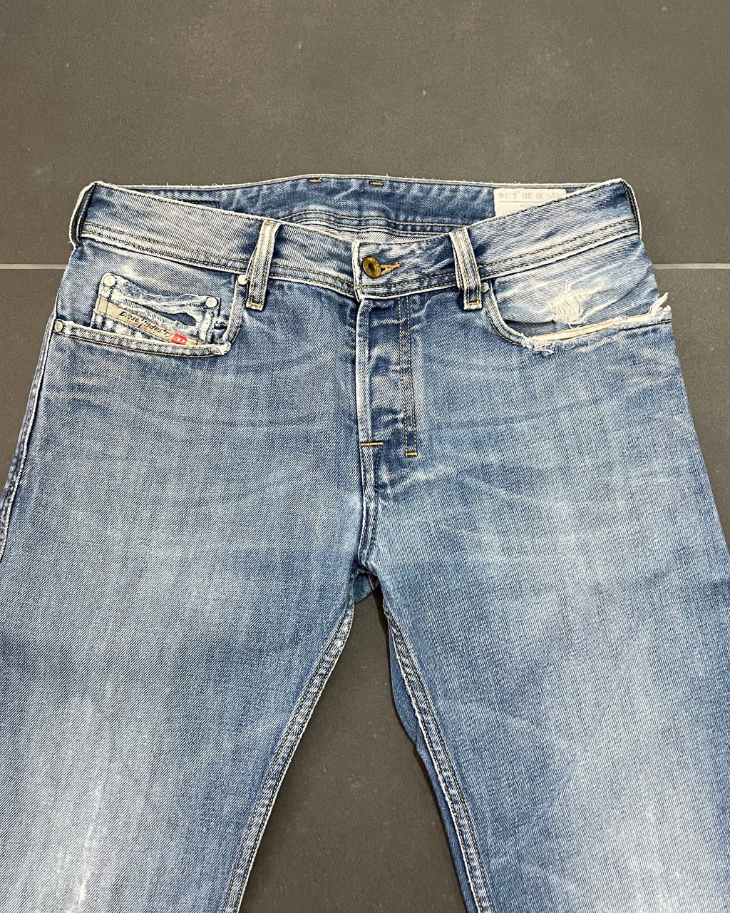 Diesel Zatiny Bootcut Jeans - Size W30 L34