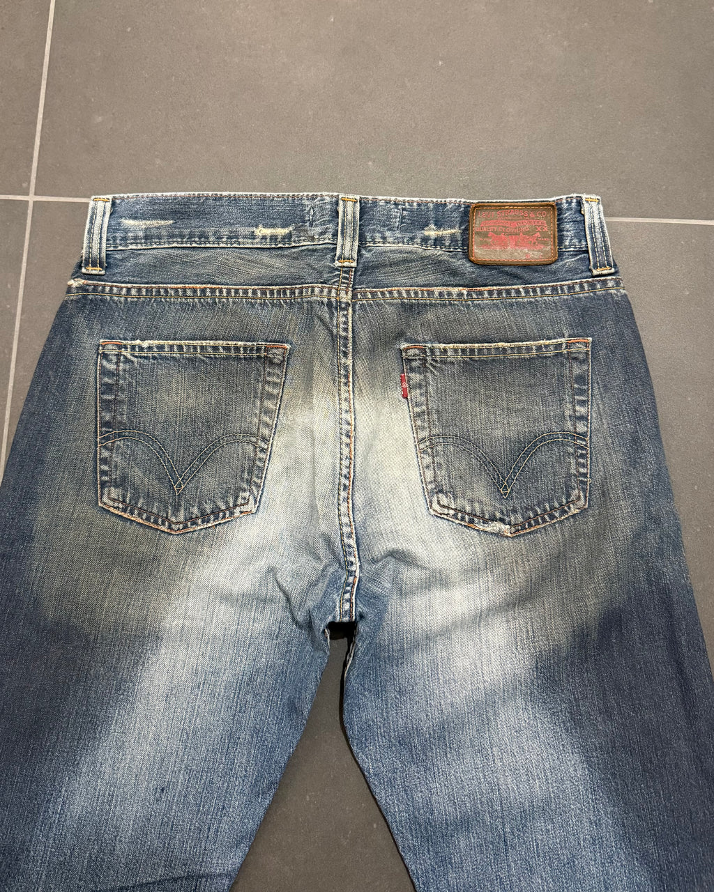 Levi's 512 Waxed Bootcut Jeans – W34 L36