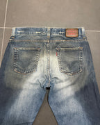 Levi's 512 Waxed Bootcut Jeans – W34 L36