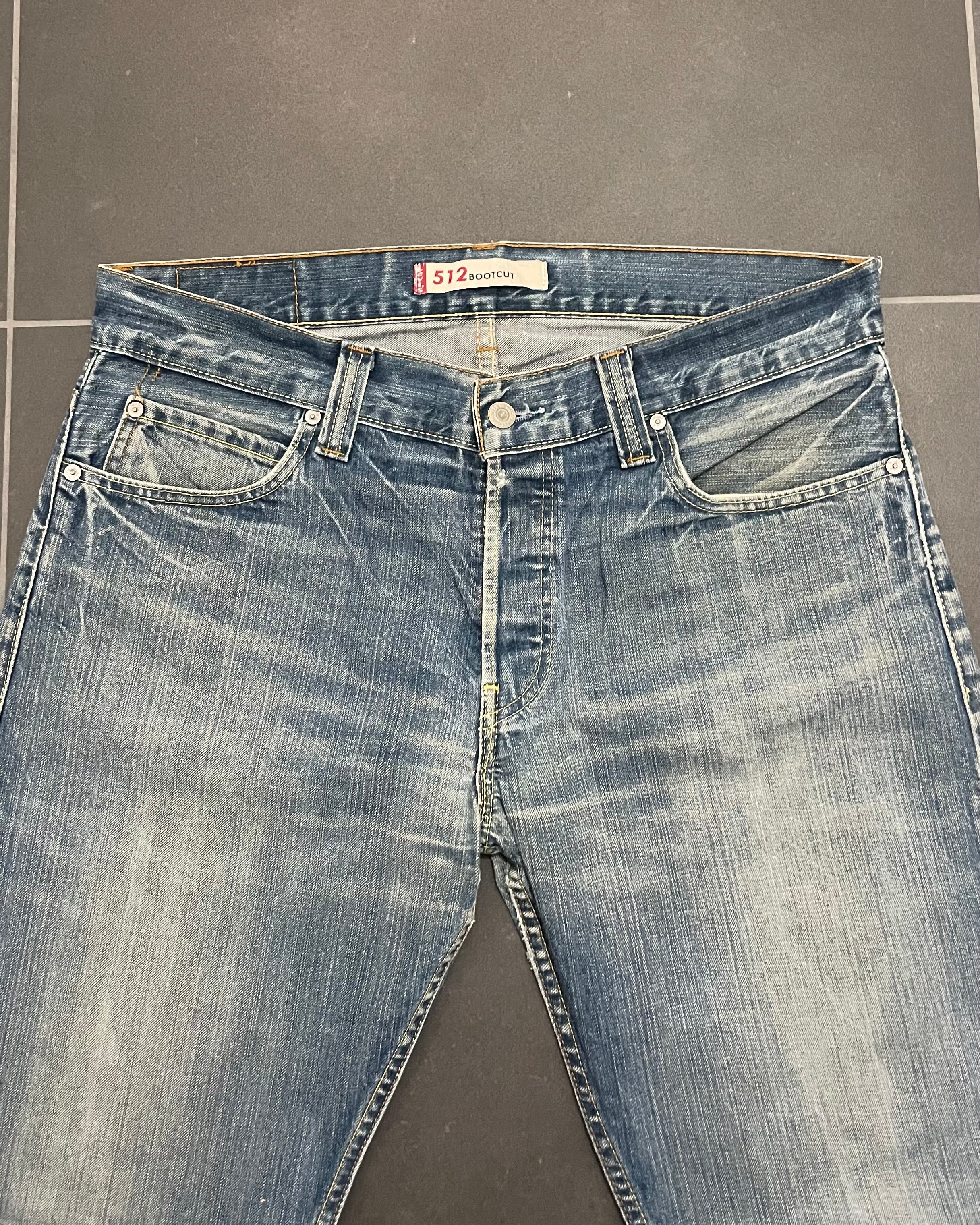 Levi's 512 Bootcut Jeans - Size W36 L32