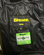 Blauer USA Daunenjacke Schwarz – XL